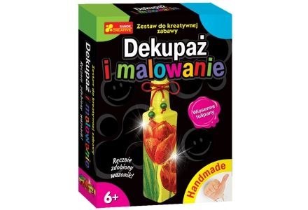 Akcesoria do decoupagu Ranok Creative DEKUPAŻ I MALOWANIE WIOSENNE TULIPANY (03453) Akcesoria do decoupagu Ranok Creative DEKUPAŻ I MALOWANIE WIOSENNE TULIPANY (03453)