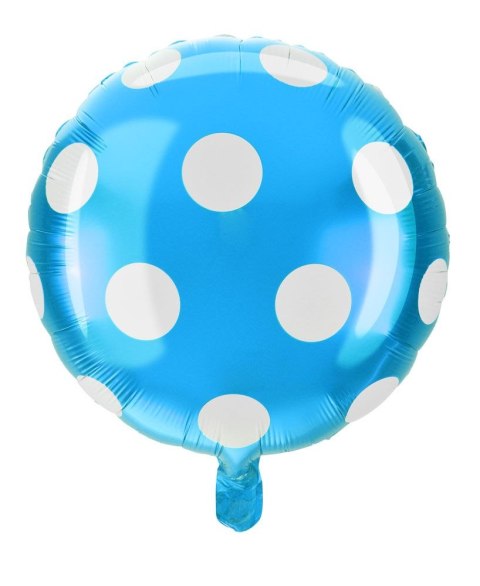 Balon foliowy Arpex kropki niebieski (BLF3737NIE-9416) Balon foliowy Arpex kropki niebieski (BLF3737NIE-9416)