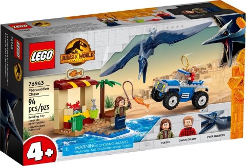 Klocki konstrukcyjne Lego Jurassic World Pościg za pteranodonem (76943) Klocki konstrukcyjne Lego Jurassic World Pościg za pteranodonem (76943)