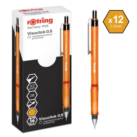 Ołówek automatyczny Rotring Visuclick 0,5mm (2089093) Ołówek automatyczny Rotring Visuclick 0,5mm (2089093)