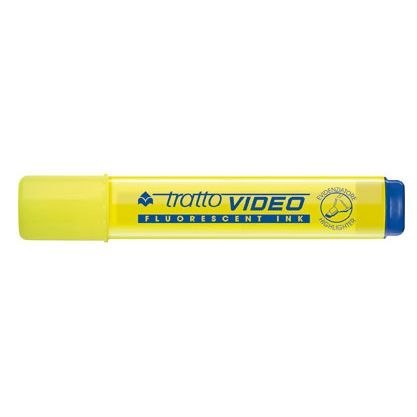 Zakreślacz Tratto Video, żółty 5,0mm (830201) Zakreślacz Tratto Video, żółty 5,0mm (830201)