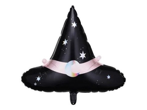 Balon foliowy Partydeco Kapelusz czarownicy, 66,5x57,5 cm 19cal (FB143) Balon foliowy Partydeco Kapelusz czarownicy, 66,5x57,5 cm 19cal (FB143)
