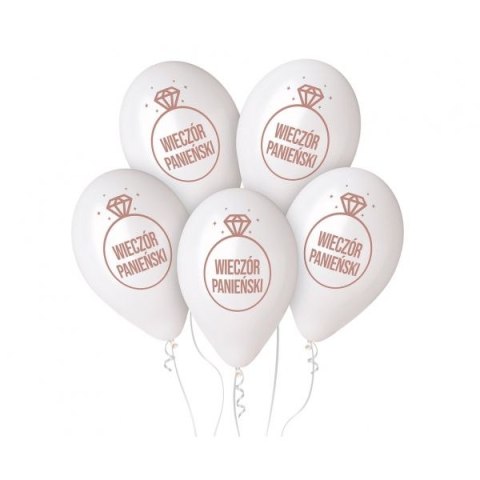 Balon gumowy Godan Wieczór Panieński biały 13cal (GS120/WP/25) Balon gumowy Godan Wieczór Panieński biały 13cal (GS120/WP/25)