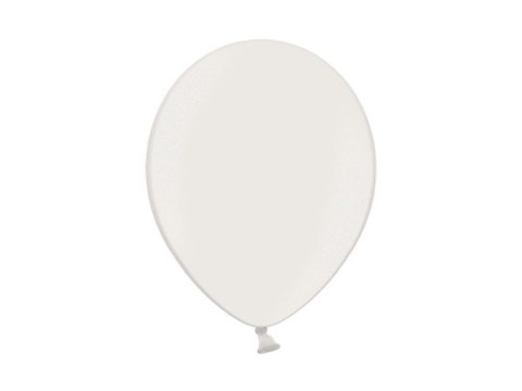 Balon gumowy Partydeco metalizowany 100 szt biały 14cal Balon gumowy Partydeco metalizowany 100 szt biały 14cal
