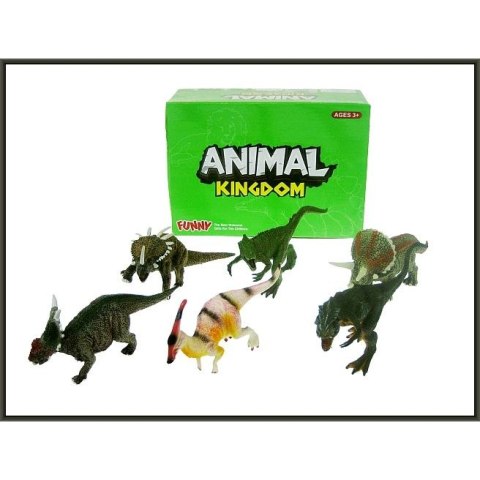 Figurka Hipo Dinozaury 6-rodzajów 14-18cm (HHA04) Figurka Hipo Dinozaury 6-rodzajów 14-18cm (HHA04)