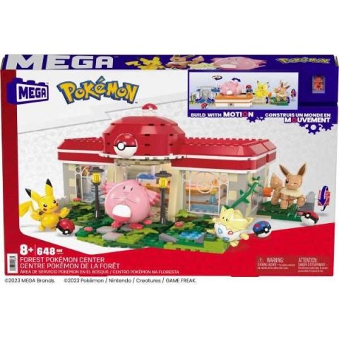 Klocki konstrukcyjne Mega Bloks Pokemon Leśne centrum (HNT93) Klocki konstrukcyjne Mega Bloks Pokemon Leśne centrum (HNT93)