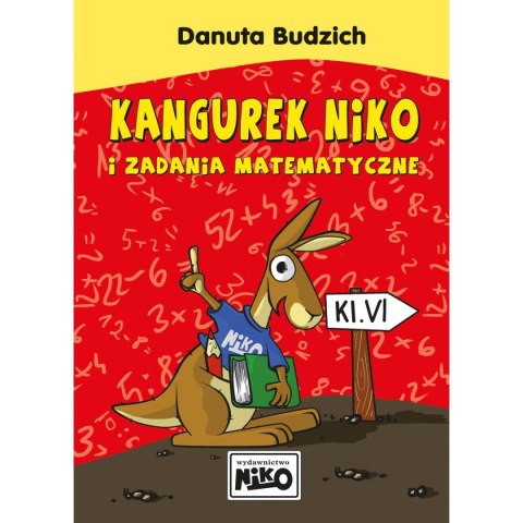 Książeczka edukacyjna Niko Kangurek Niko i zadania matematyczne dla klasy VI Książeczka edukacyjna Niko Kangurek Niko i zadania matematyczne dla klasy VI