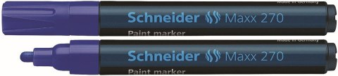 Marker olejowy Schneider Maxx 270, niebieski 1,0-3,0mm (SR127003) Marker olejowy Schneider Maxx 270, niebieski 1,0-3,0mm (SR127003)