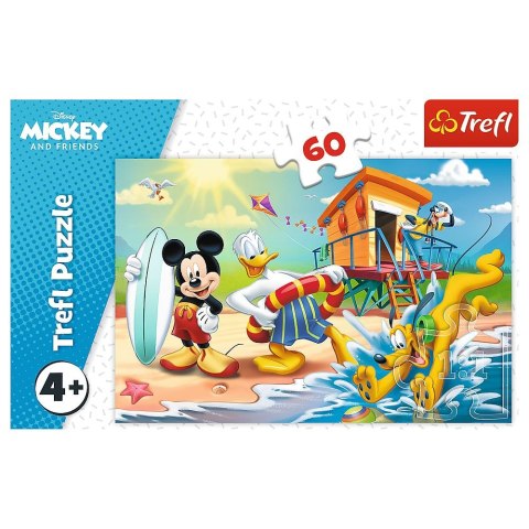 Puzzle Trefl Ciekawy dzień Mikiego i przyjaciół 60 el. (17359) Puzzle Trefl Ciekawy dzień Mikiego i przyjaciół 60 el. (17359)