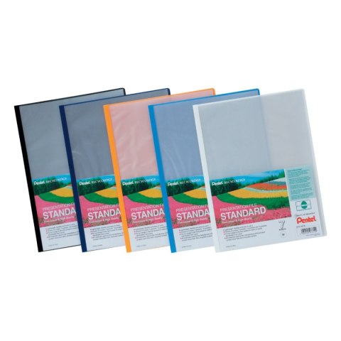 Skoroszyt Pentel prezentacyjny A4 czarny polipropylen PP (DCP1407-A) Skoroszyt Pentel prezentacyjny A4 czarny polipropylen PP (DCP1407-A)