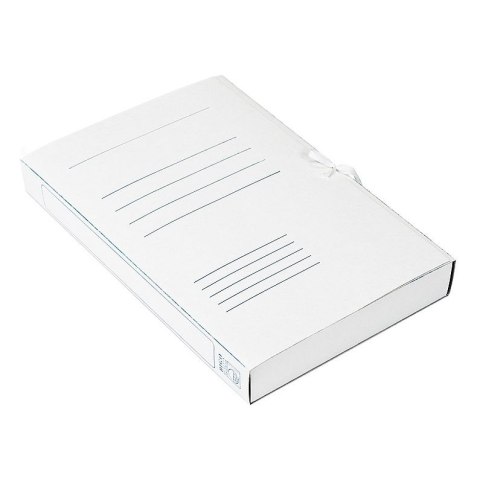Teczka kartonowa wiązana box40 A4 biały 400g Bigo (0067) Teczka kartonowa wiązana box40 A4 biały 400g Bigo (0067)