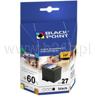 Tusz (cartridge) alternatywny Black Point HP 27XL BLACK