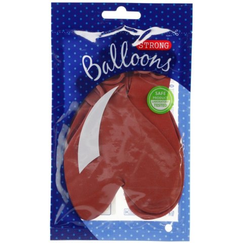 Balon kształty serca Partydeco Serca czerwony 6 szt (092S-6) Balon kształty serca Partydeco Serca czerwony 6 szt (092S-6)