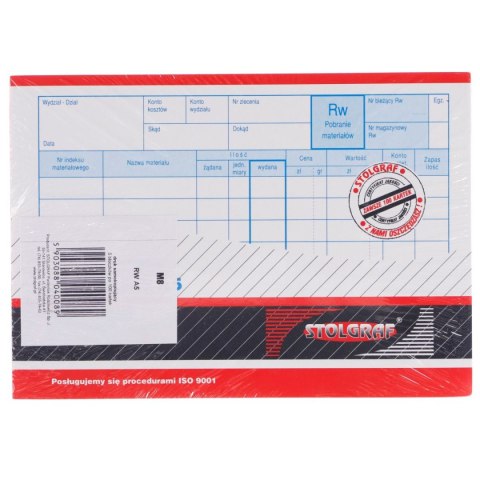 Druk offsetowy Stolgraf RW A5 A5 100k. (M8) Druk offsetowy Stolgraf RW A5 A5 100k. (M8)