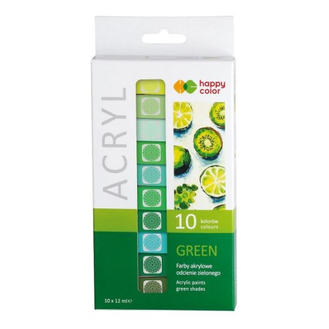 Farba akrylowa Happy Color kolor: zielony 12ml (HA 7370 0012-G10) Farba akrylowa Happy Color kolor: zielony 12ml (HA 7370 0012-G10)