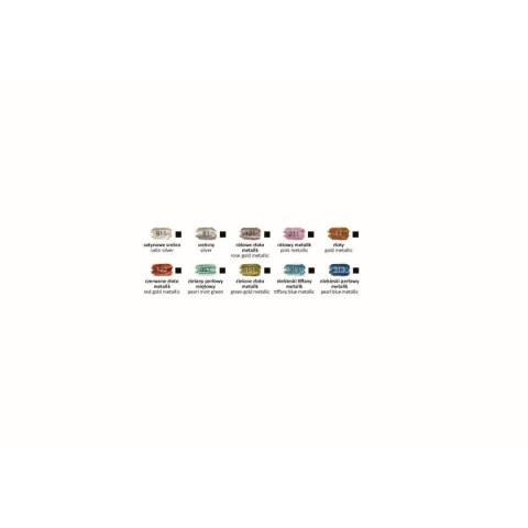Farba akrylowa Happy Color metaliczne kolor: mix 12ml (HA 7370 0012-M10) Farba akrylowa Happy Color metaliczne kolor: mix 12ml (HA 7370 0012-M10)