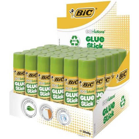 Klej w sztyfcie Bic Ecolutions 8g 8g (921187) Klej w sztyfcie Bic Ecolutions 8g 8g (921187)