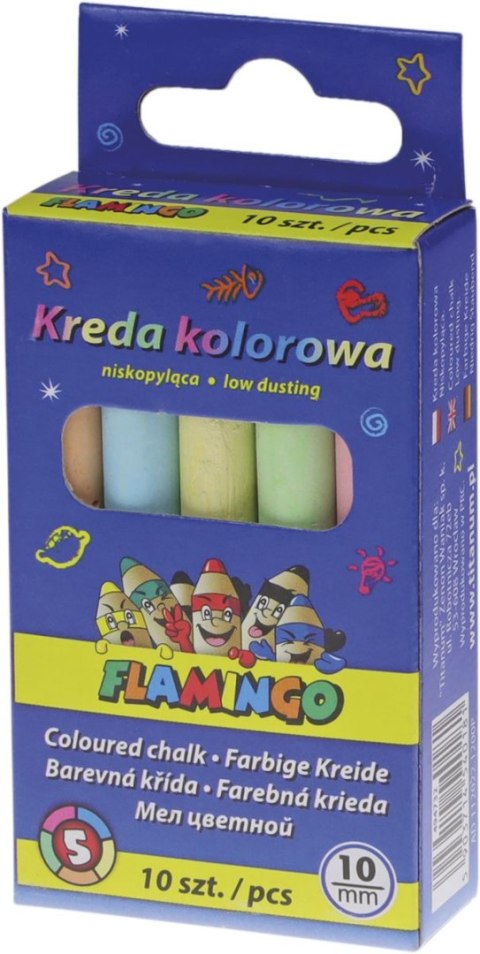Kreda Flamingo kolor: mix 10 szt (5801C10) Kreda Flamingo kolor: mix 10 szt (5801C10)