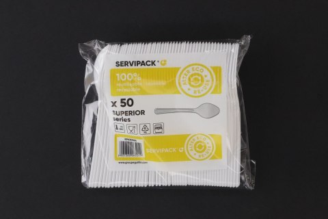 Łyżka Gabi-Plast BIAŁA wielkokrotnego uzytku 50 szt Łyżka Gabi-Plast BIAŁA wielkokrotnego uzytku 50 szt