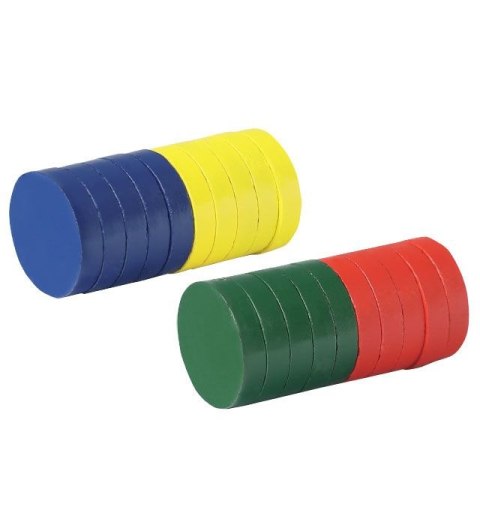 Magnes Fandy mix śr. 25mm (171712) 20 sztuk Magnes Fandy mix śr. 25mm (171712) 20 sztuk