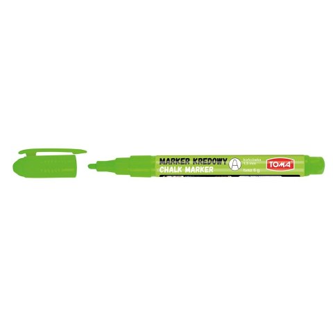 Marker specjalistyczny Toma kredowy, zielony 1,5mm okrągła końcówka Marker specjalistyczny Toma kredowy, zielony 1,5mm okrągła końcówka