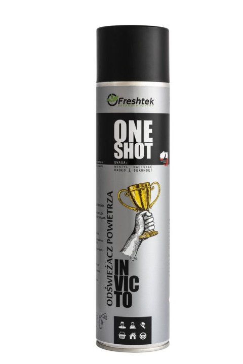 Odświeżacz powietrza One Shot Invicto 600ml Odświeżacz powietrza One Shot Invicto 600ml