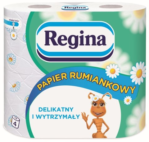 Papier toaletowy Regina A`4 kolor: biały 4 szt (406400) Papier toaletowy Regina A`4 kolor: biały 4 szt (406400)