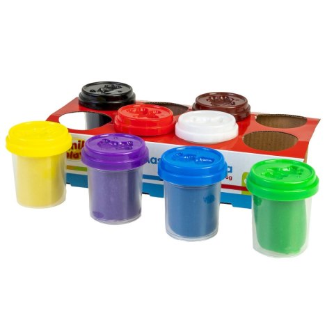 Plastelina Smily Play 8 kol. 8 tub ciasto-masa mix 56g (SP83349) Plastelina Smily Play 8 kol. 8 tub ciasto-masa mix 56g (SP83349)