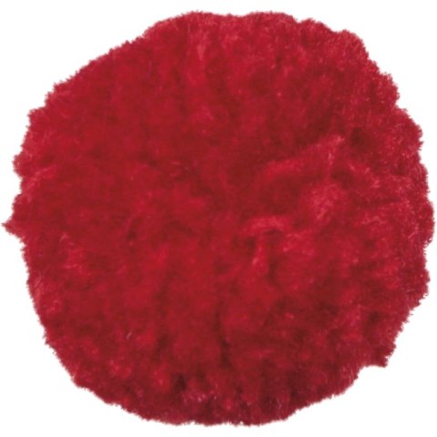 Pompony Titanum Craft-Fun Series czerwone 6 szt Pompony Titanum Craft-Fun Series czerwone 6 szt