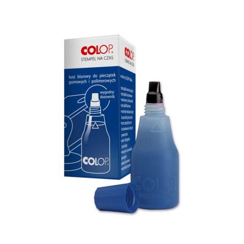 Tusz do stempli Colop kolor: niebieski 25ml Tusz do stempli Colop kolor: niebieski 25ml