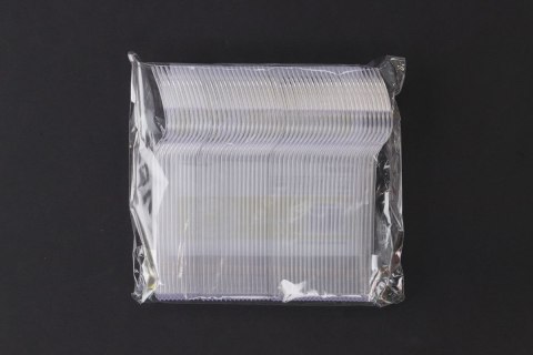 Widelec Guillin przeźroczysty wielokrotnego użytku 50 szt Widelec Guillin przeźroczysty wielokrotnego użytku 50 szt