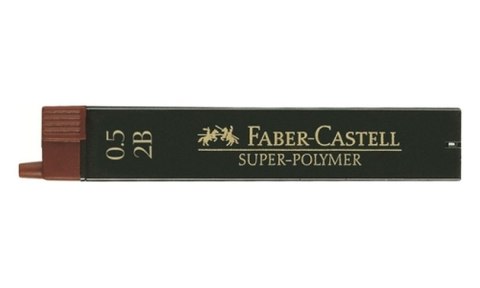Wkład do ołówka (grafit) Faber Castell 2B 0,5mm Wkład do ołówka (grafit) Faber Castell 2B 0,5mm