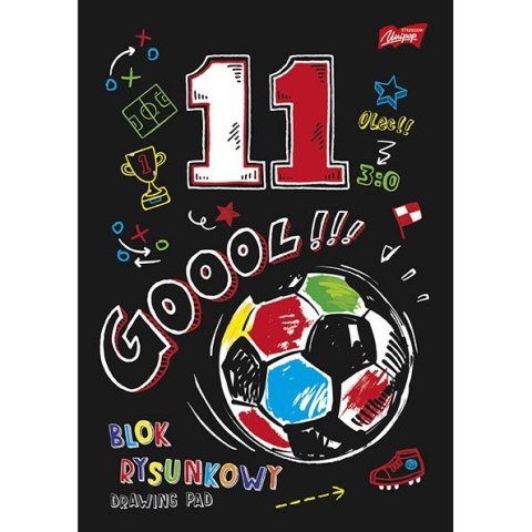 Blok rysunkowy St.Majewski A4 biały 80g 20k Blok rysunkowy St.Majewski A4 biały 80g 20k