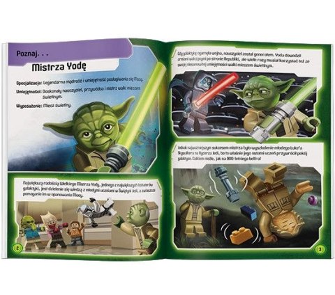 Książeczka edukacyjna Ameet LEGO® Star Wars™. Mistrz Yoda LNC 6312 Książeczka edukacyjna Ameet LEGO® Star Wars™. Mistrz Yoda LNC 6312