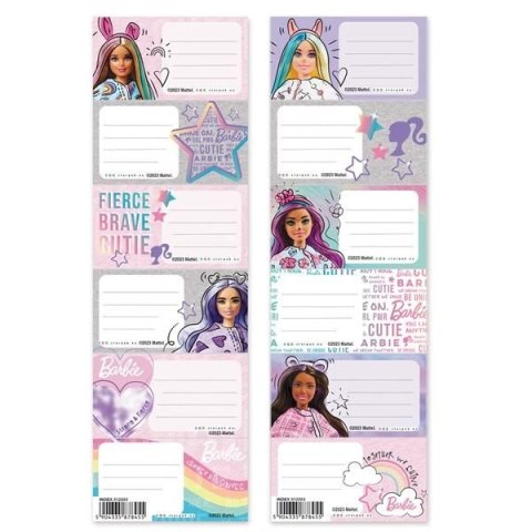 Naklejka na zeszyt Starpak Barbie St (512203) Naklejka na zeszyt Starpak Barbie St (512203)