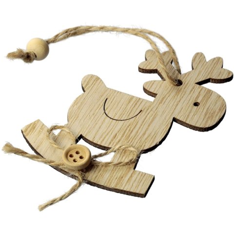 Ozdoba drewniana Titanum Craft-Fun Series zawieszka konik na biegunach (20HY0402-79) Ozdoba drewniana Titanum Craft-Fun Series zawieszka konik na biegunach (20HY0402-79)