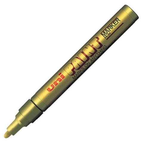 Profesjonalny marker olejowy UNI PX-20 złoty Profesjonalny marker olejowy UNI PX-20 złoty