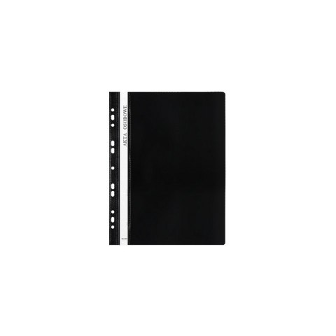 Skoroszyt Biurfol A4 czarny PVC PCW (st-23) Skoroszyt Biurfol A4 czarny PVC PCW (st-23)