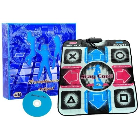 Zabawka dźwiękowa Lean Mata Taneczna Do Tańczenia USB CD 80 cm x 90 cm (3704) Zabawka dźwiękowa Lean Mata Taneczna Do Tańczenia USB CD 80 cm x 90 cm (3704)
