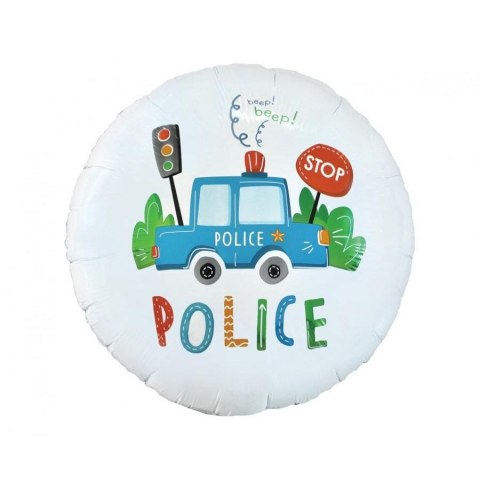 Balon foliowy Godan Police 18cal (FG-OPOL) Balon foliowy Godan Police 18cal (FG-OPOL)