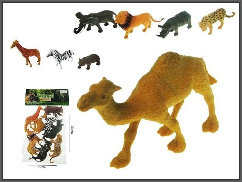 Figurka Hipo Zwierzęta dzikie 8szt 10cm (HZU02) Figurka Hipo Zwierzęta dzikie 8szt 10cm (HZU02)