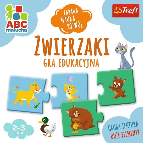 Gra edukacyjna Trefl ABC Malucha Zwierzaki (01940) Gra edukacyjna Trefl ABC Malucha Zwierzaki (01940)