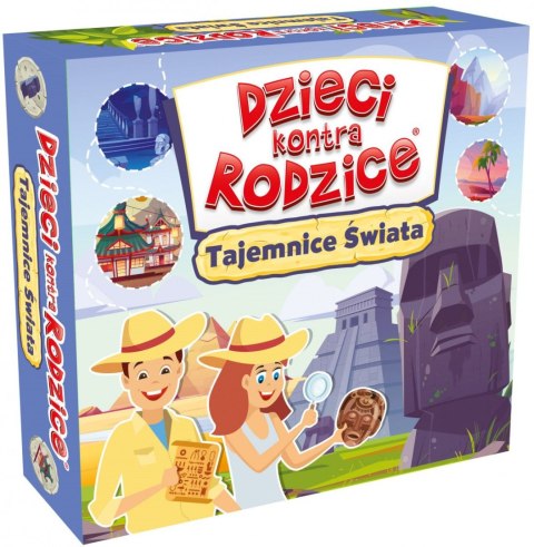 Gra karciana Kangur Dzieci kontra rodzice Tajemnice świata Gra karciana Kangur Dzieci kontra rodzice Tajemnice świata