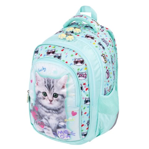 Plecak Bambino My Little Friend Kitty MINT 5903235668760 4-KOMORY (BPL-58) Plecak Bambino My Little Friend Kitty MINT 5903235668760 4-KOMORY (BPL-58)