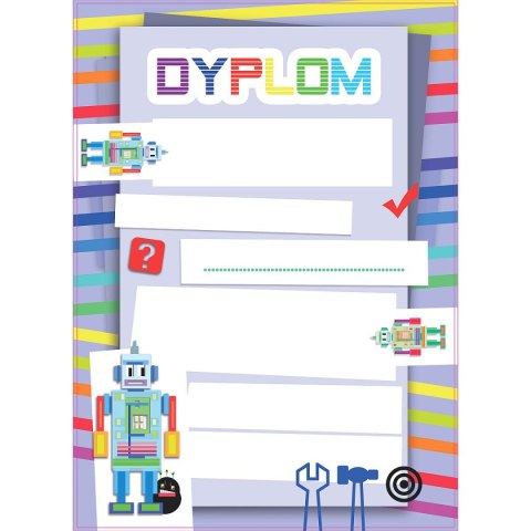 Dyplom Beniamin ROBOTY A4 200g (6091387) Dyplom Beniamin ROBOTY A4 200g (6091387)