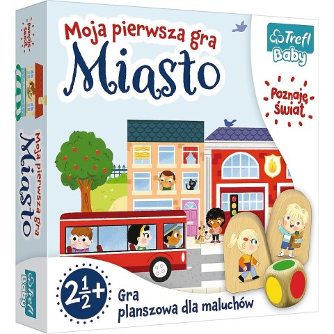 Gra edukacyjna Trefl Miasto Moja pierwsza gra/ Trefl Baby (02110) Gra edukacyjna Trefl Miasto Moja pierwsza gra/ Trefl Baby (02110)