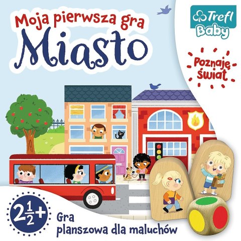 Gra edukacyjna Trefl Miasto Moja pierwsza gra/ Trefl Baby (02110) Gra edukacyjna Trefl Miasto Moja pierwsza gra/ Trefl Baby (02110)