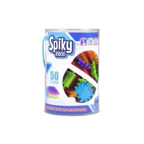 Klocki plastikowe Artyk Spiky 50 elementów (129131) Klocki plastikowe Artyk Spiky 50 elementów (129131)
