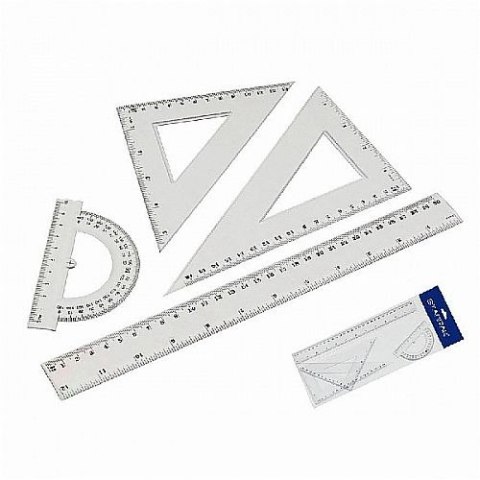 Komplet geometryczny Starpak 30 cm 4 el. (174932) Komplet geometryczny Starpak 30 cm 4 el. (174932)