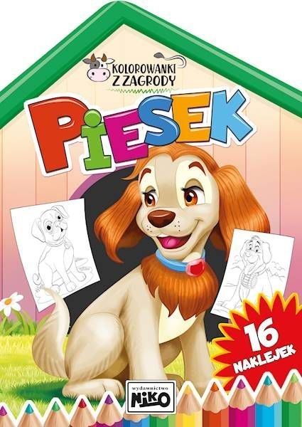 Książeczka edukacyjna Niko kol.z zagrody. piesek Książeczka edukacyjna Niko kol.z zagrody. piesek